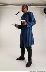 Garson STANDING POSE WITH KATANA AND TWO GUNS